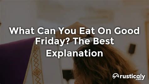 what to eat on good friday